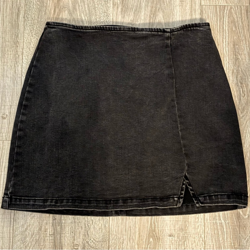 Wild Fable Black Denim Skirt
